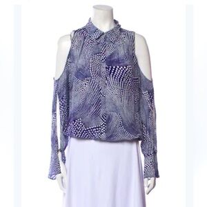 Ramy Brook Silk Printed Blouse